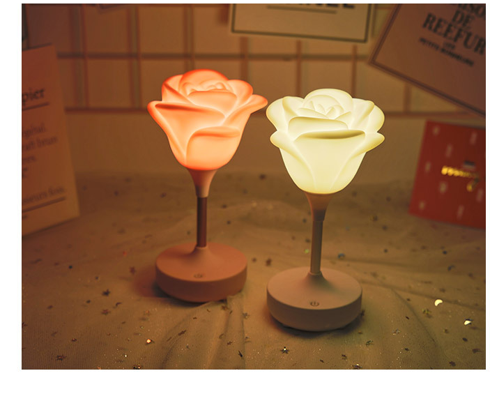 Rose Flower Led Table Lamp