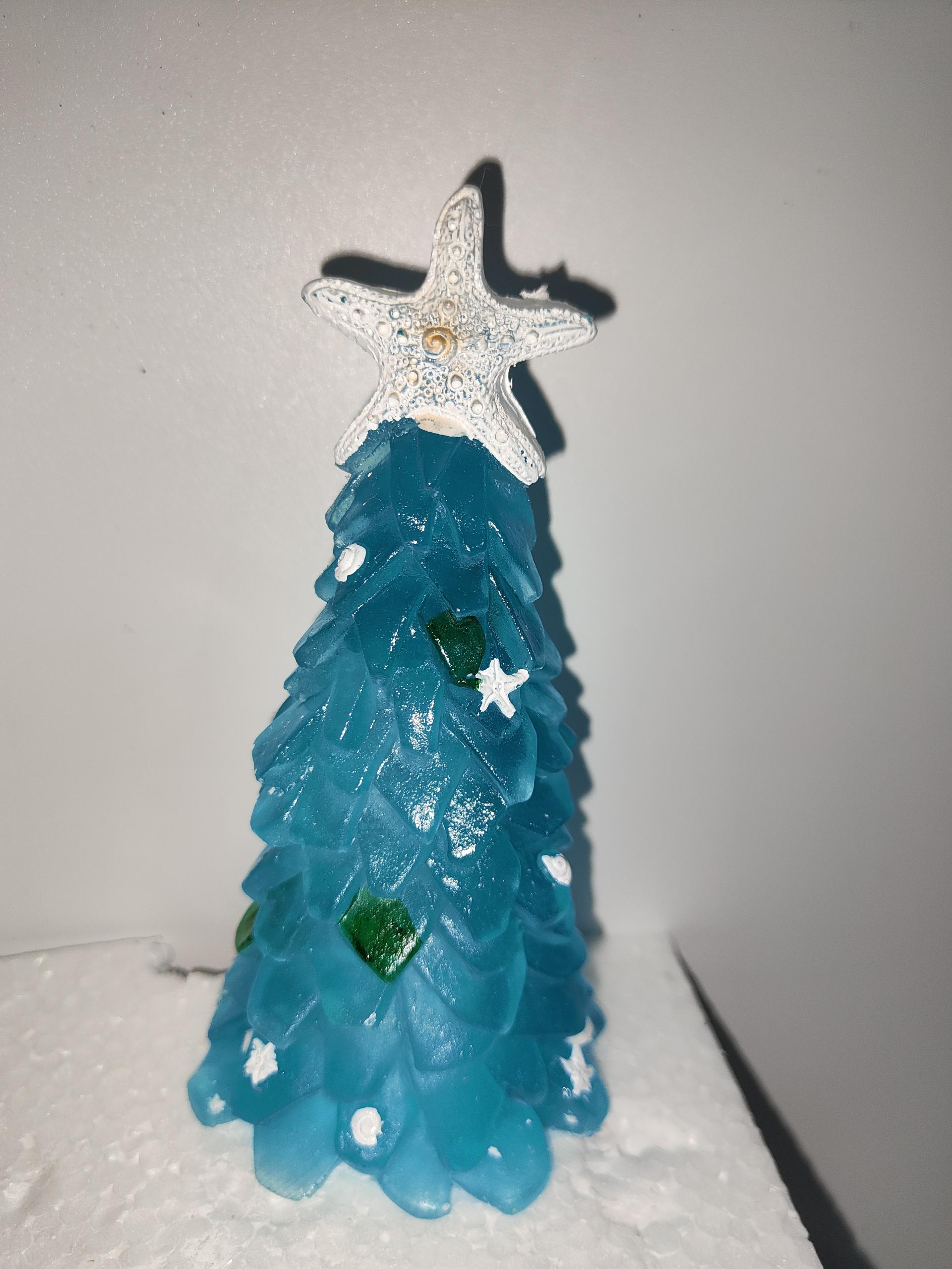 Sea Glass Christmas Tree